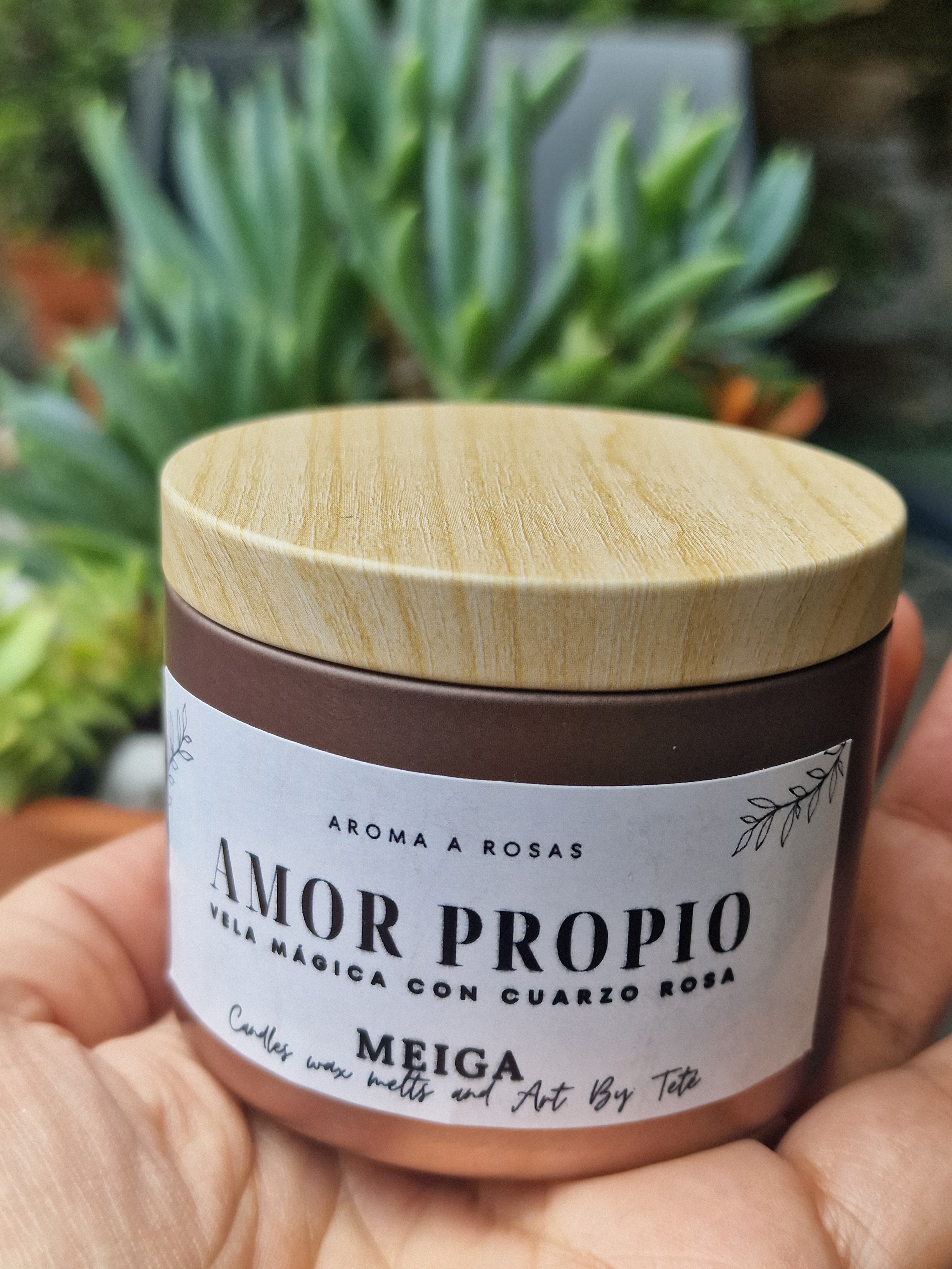 Vela “AMOR PROPIO” – Meiga Artesanía Mágica