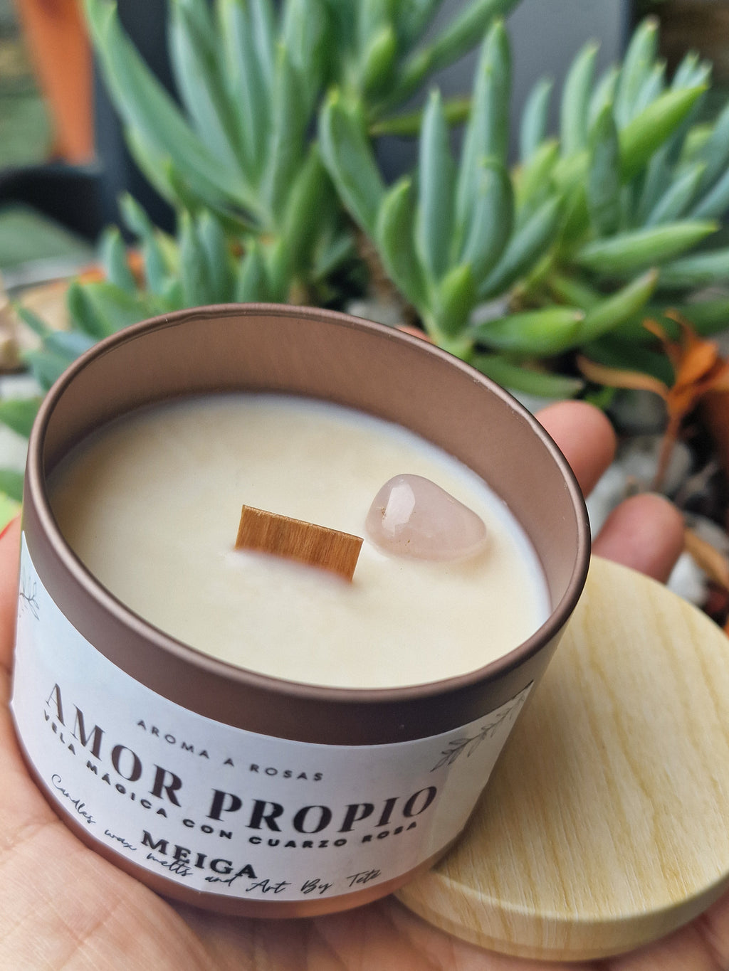 Vela “AMOR PROPIO” – Meiga Artesanía Mágica