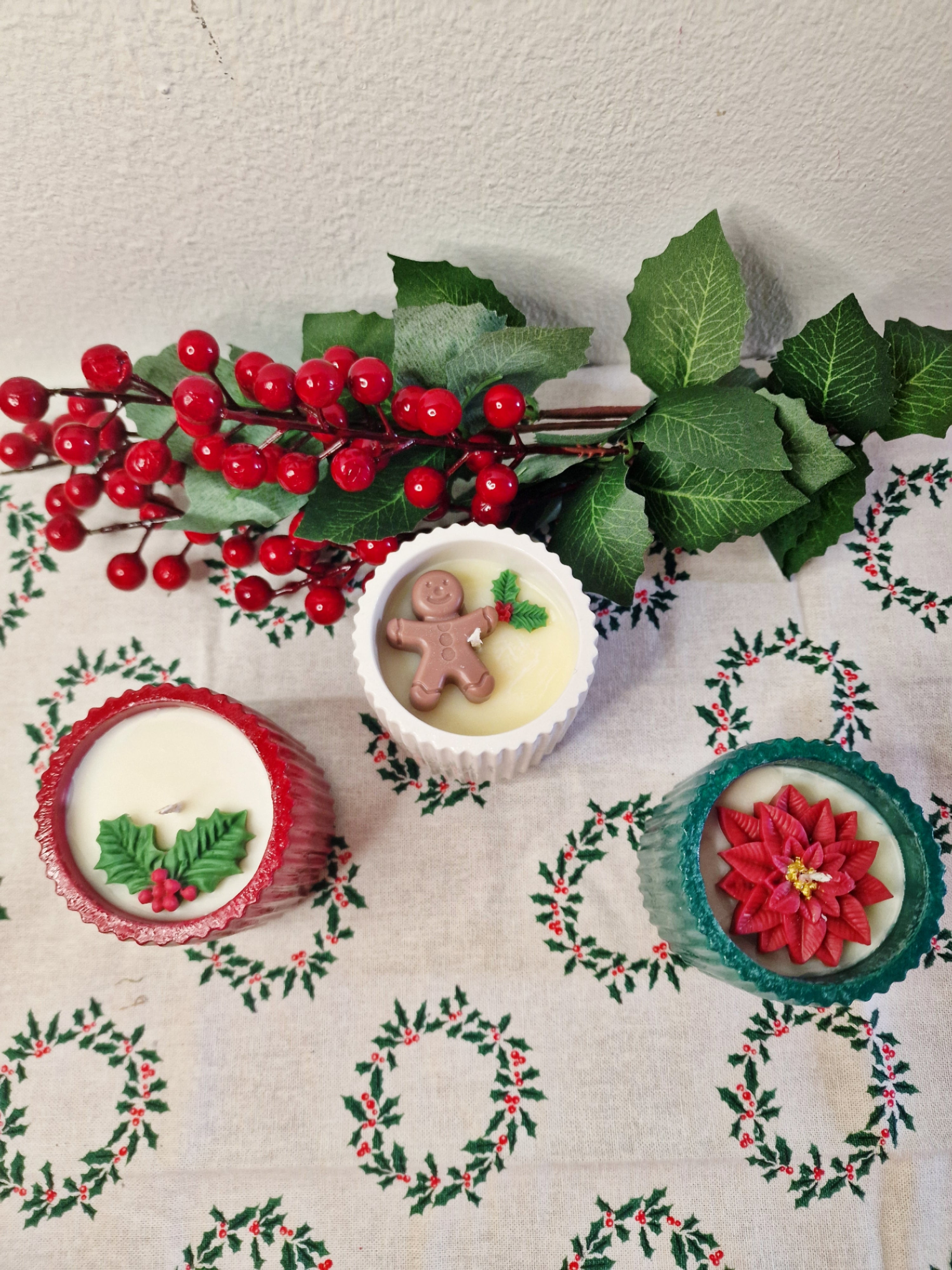 VELA DE NAVIDAD EXCLUSIVA GRANDE ARTESANAL + DE 60 HORAS. 3 DISEÑOS DIFERENTES