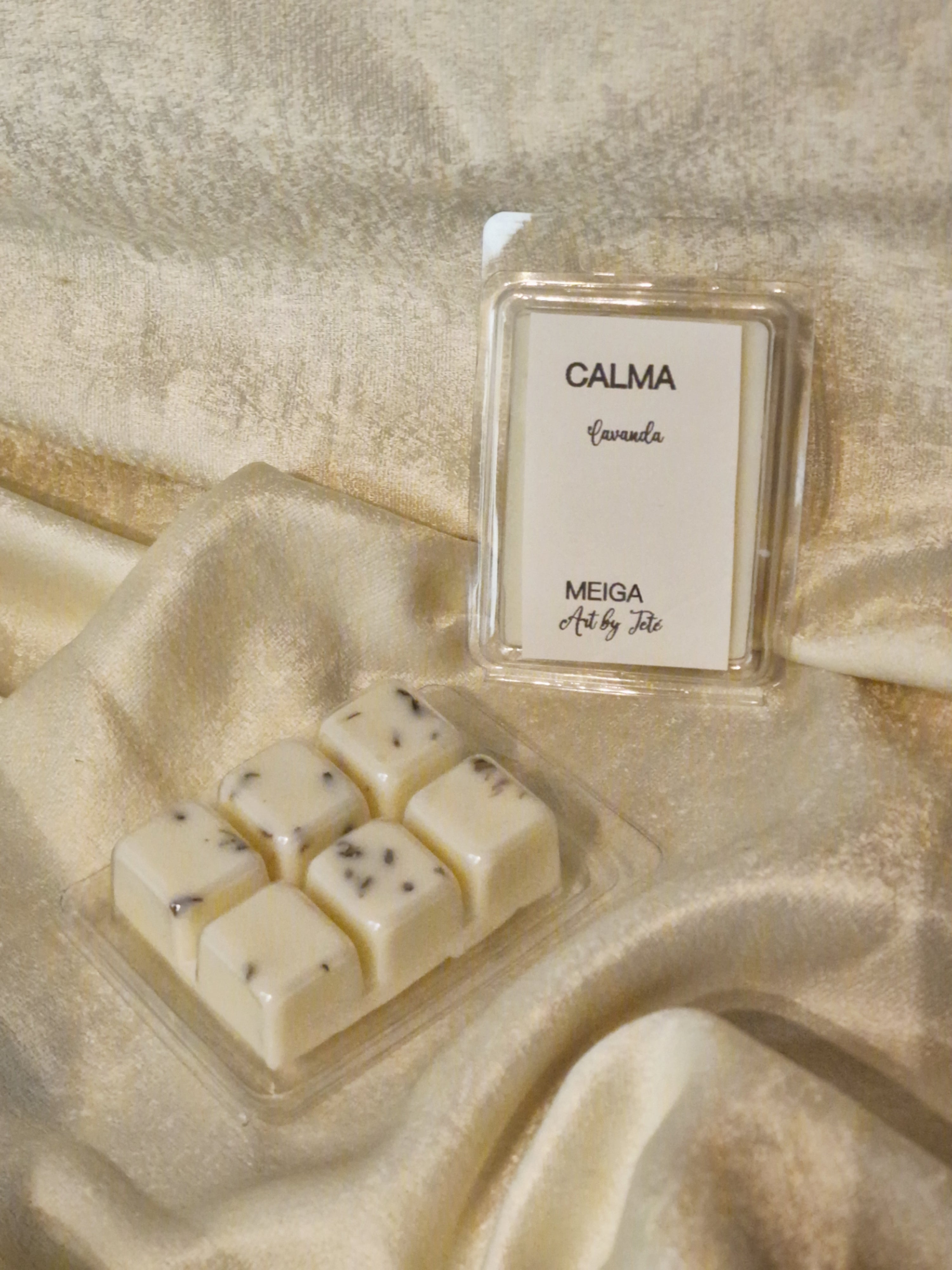 Lavanda Wax melts CALMA en tableta