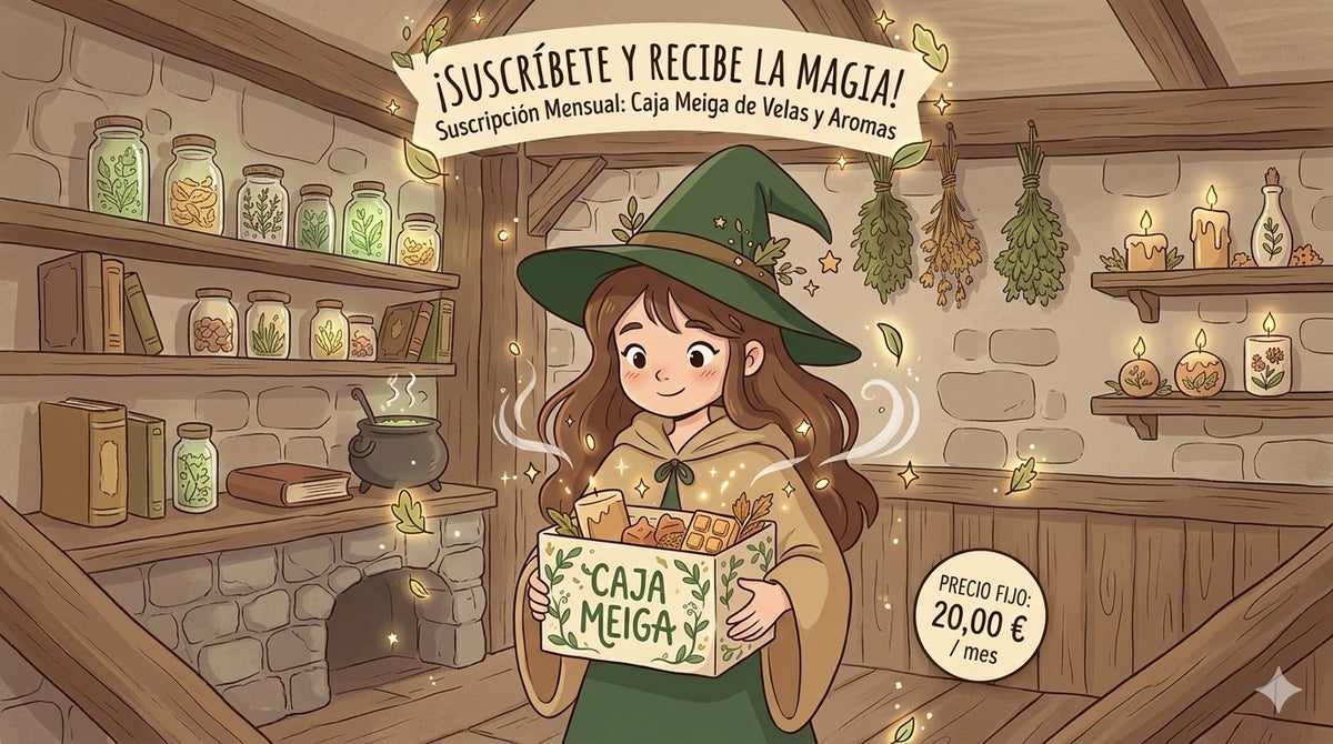 Subscribete y ahorra: Caja MEIGA Vela + wax melts