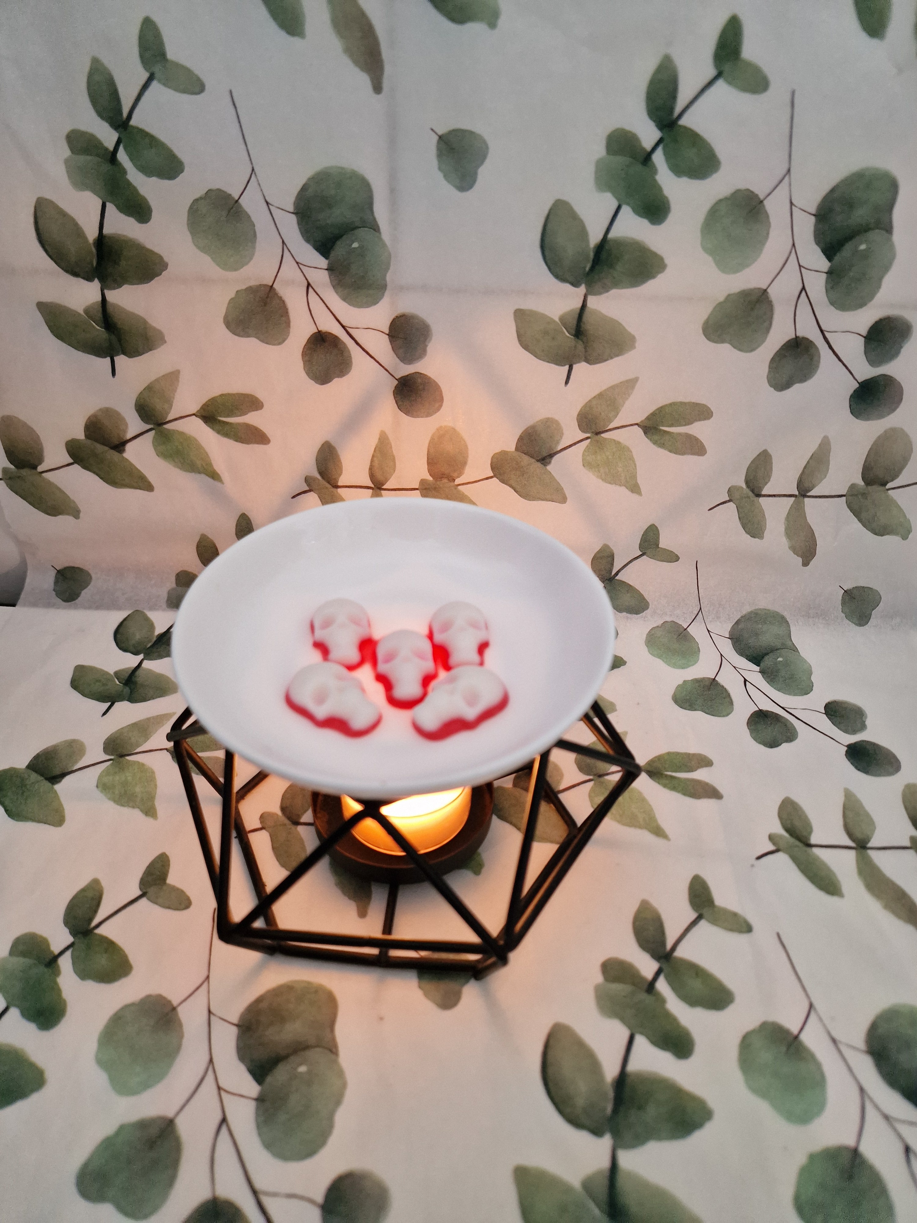 CALAVERA SANGRANTE. WAX MELTS EXCLUSIVOS DE HALLOWEN