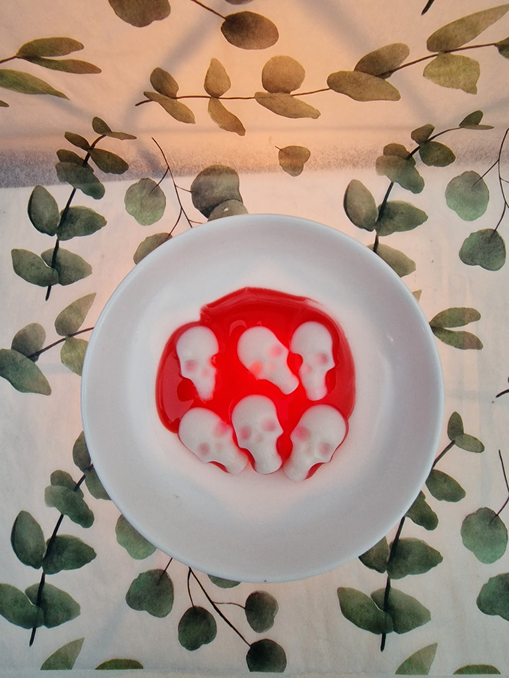 CALAVERA SANGRANTE. WAX MELTS EXCLUSIVOS DE HALLOWEN