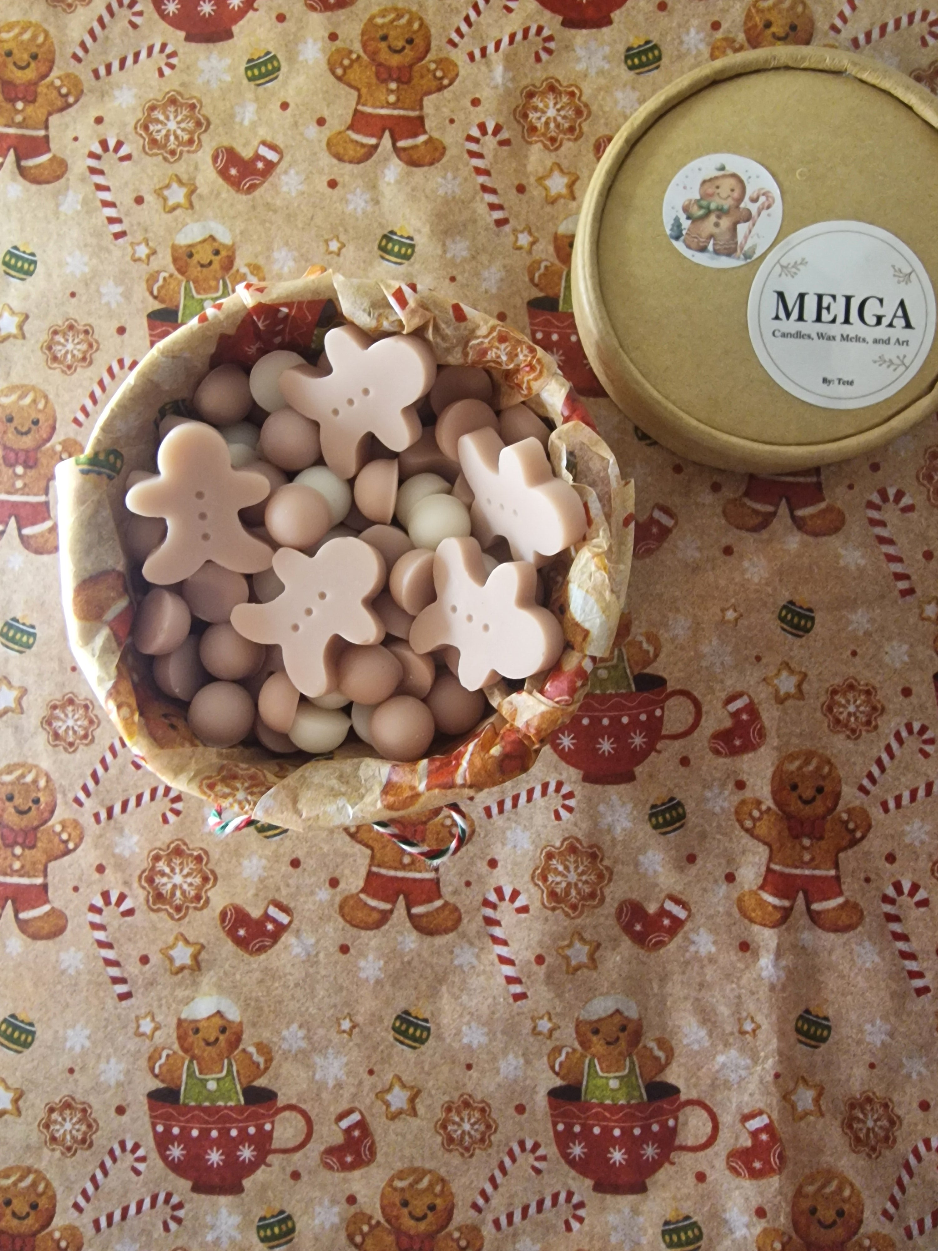 Wax melts SANTA'S COOKIES . Formato tarrina de 100 gramos