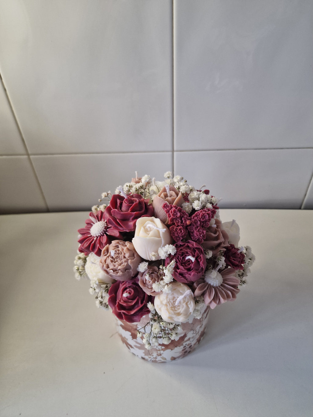 Bouquet de Velas de Cera de Soja – TAMAÑO GRANDE