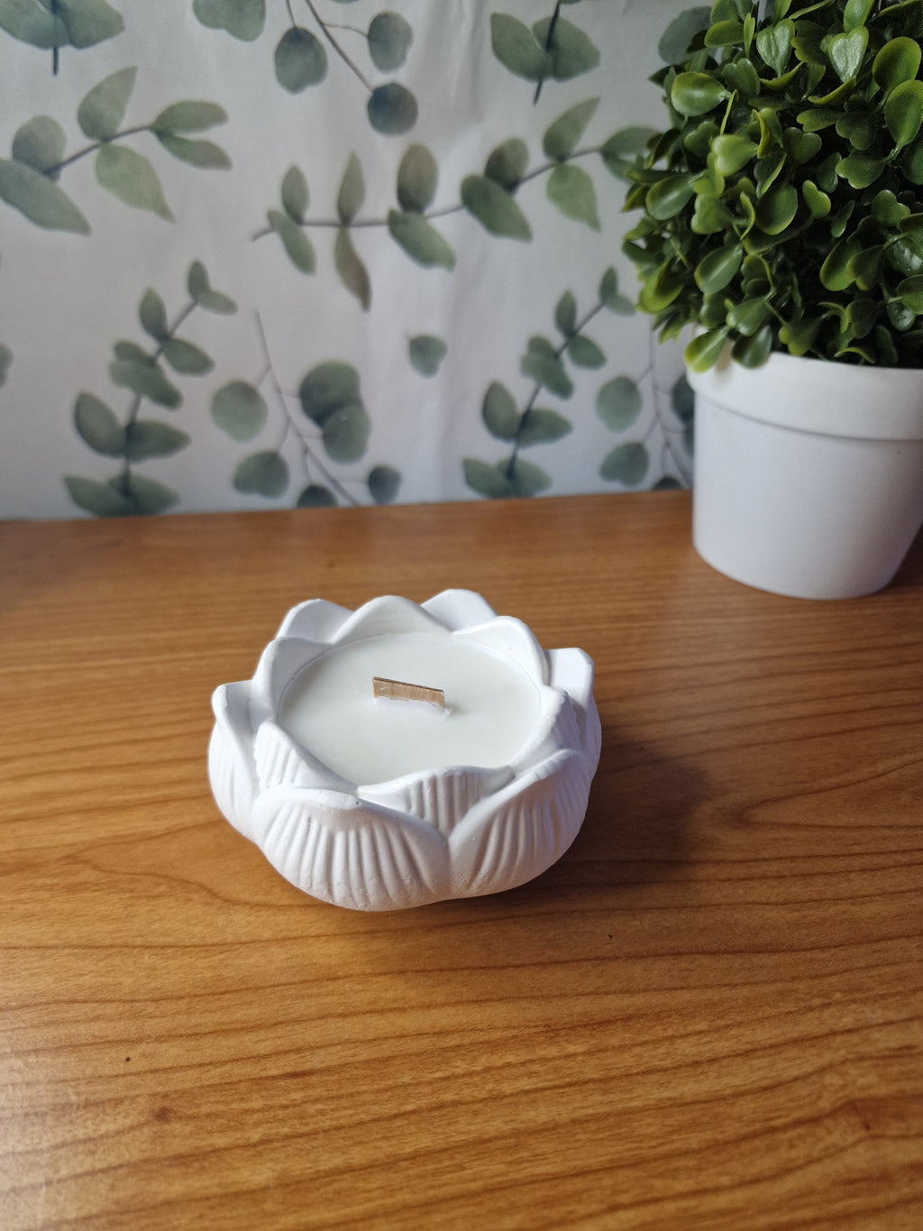 Vela FLOR DE LOTO  Artesanal