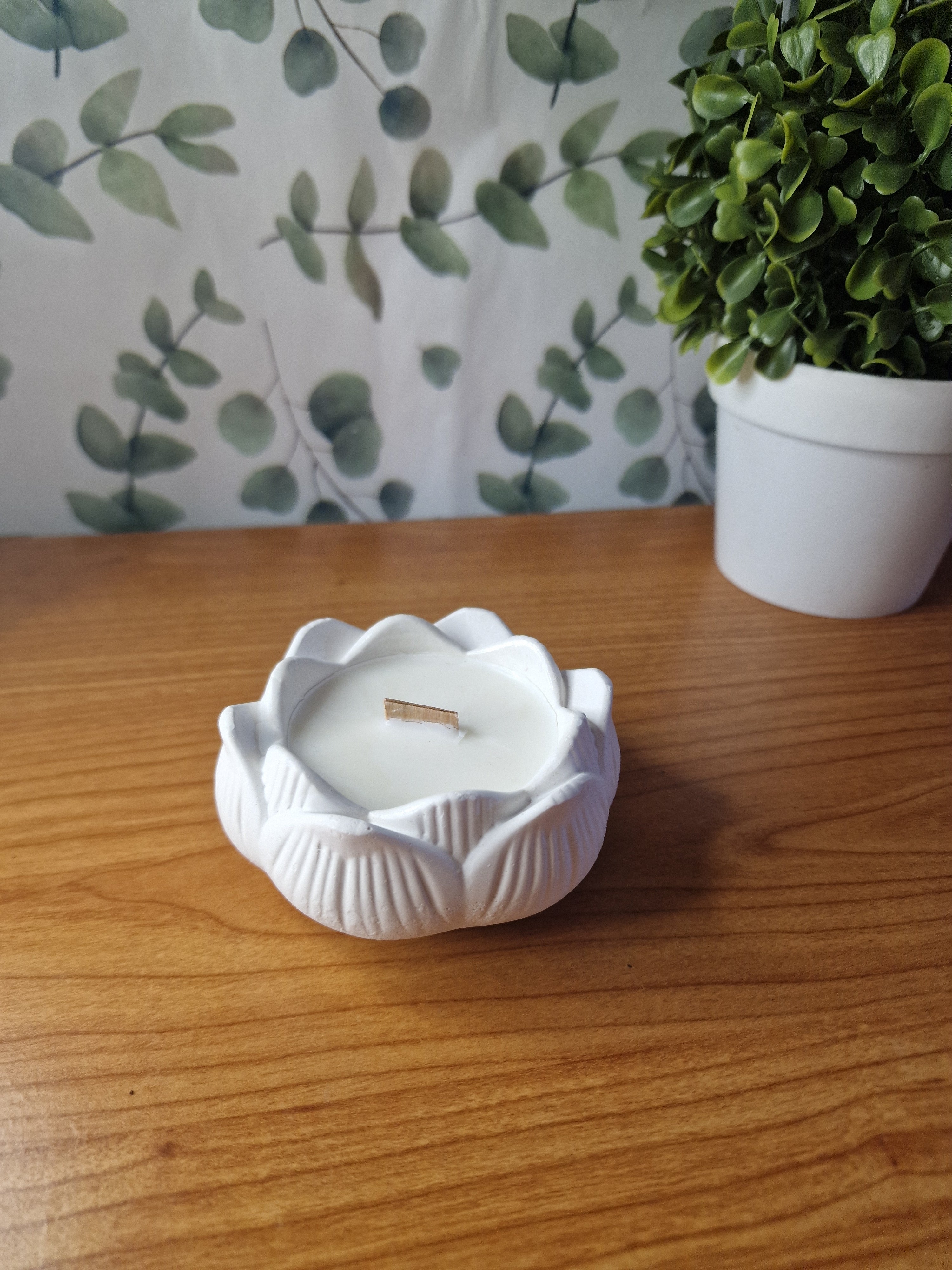 Vela FLOR DE LOTO  Artesanal