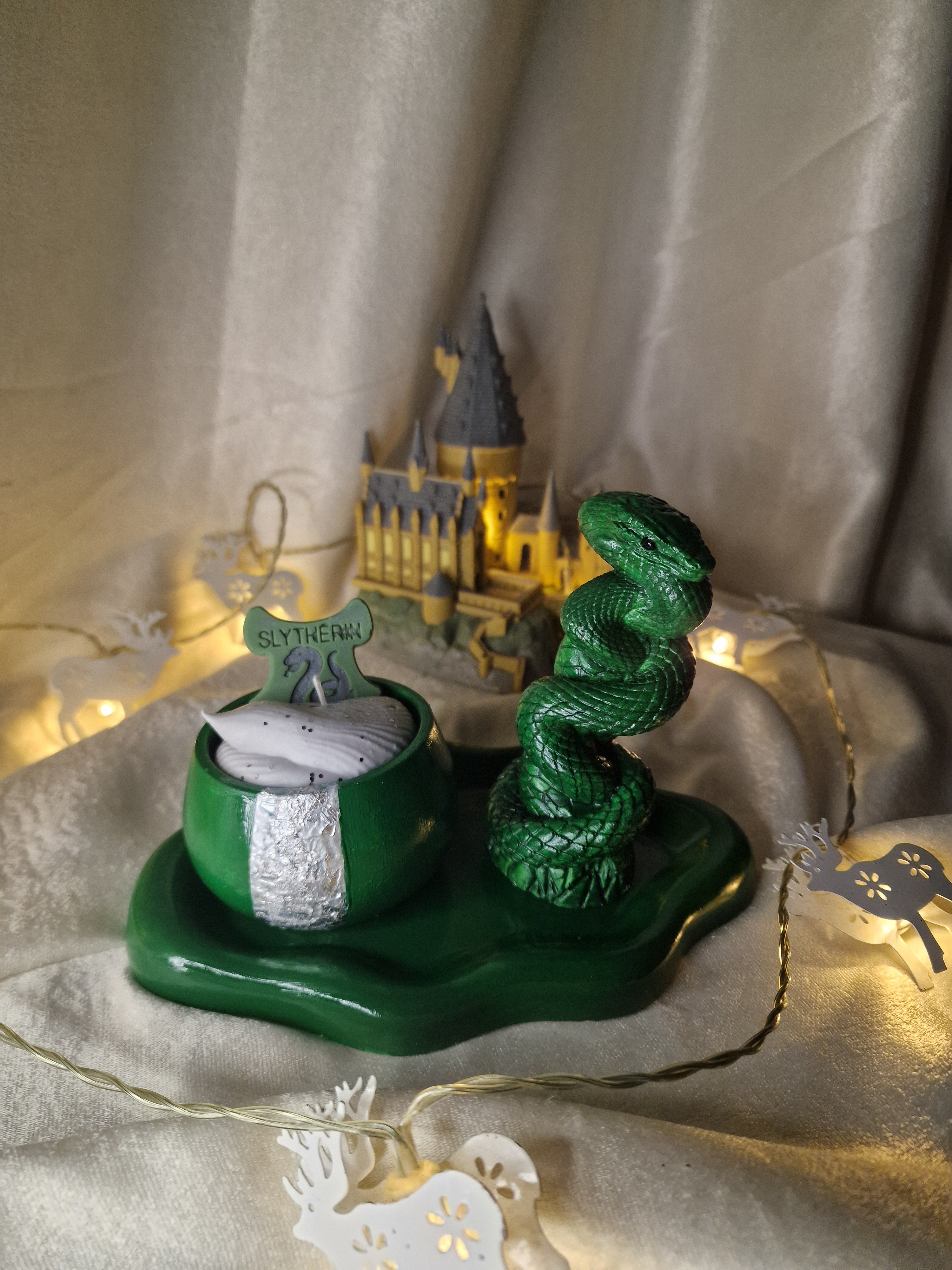 Conjunto artesanal de cerámica – CASA VERDE