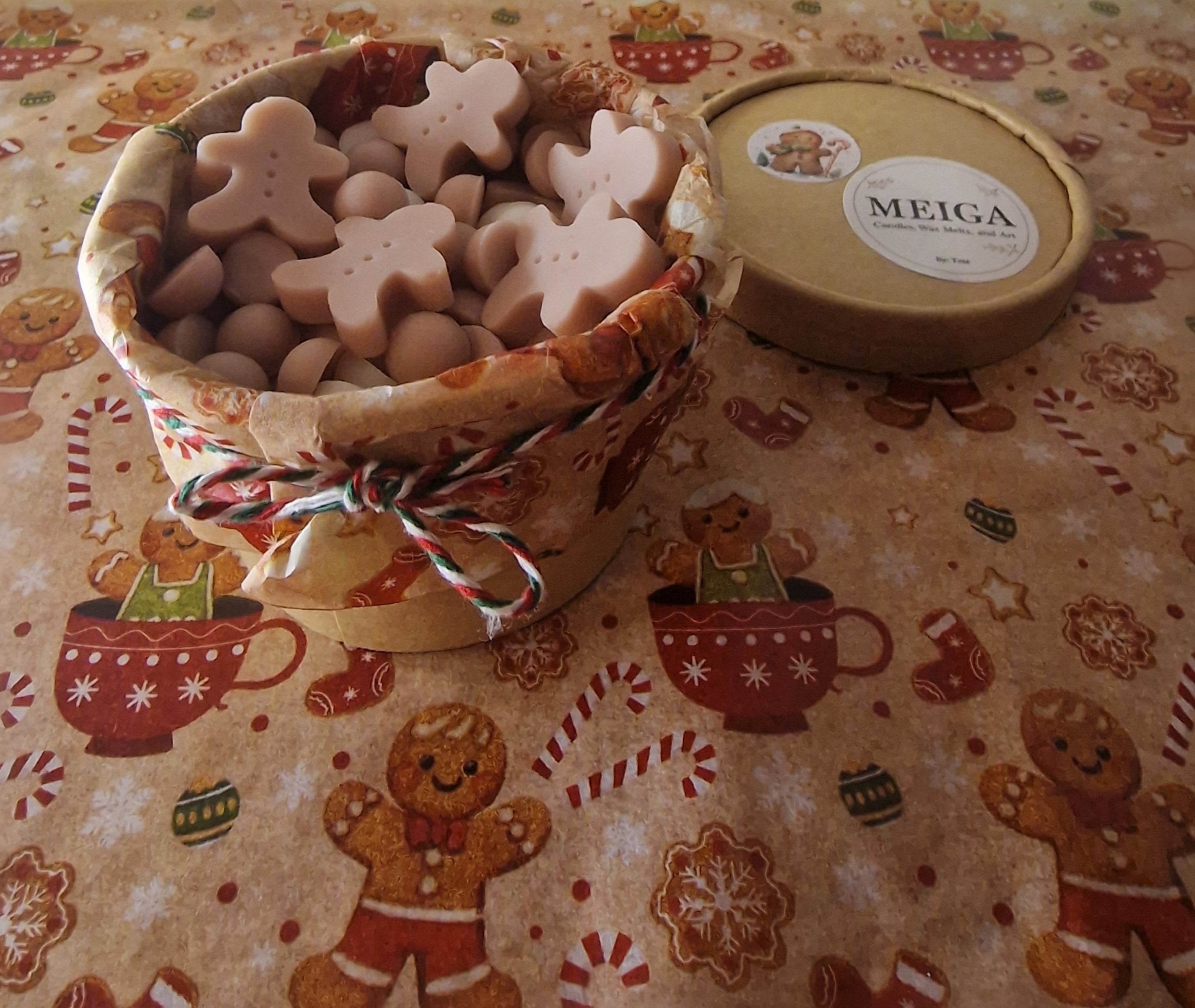 Wax melts SANTA'S COOKIES . Formato tarrina de 100 gramos