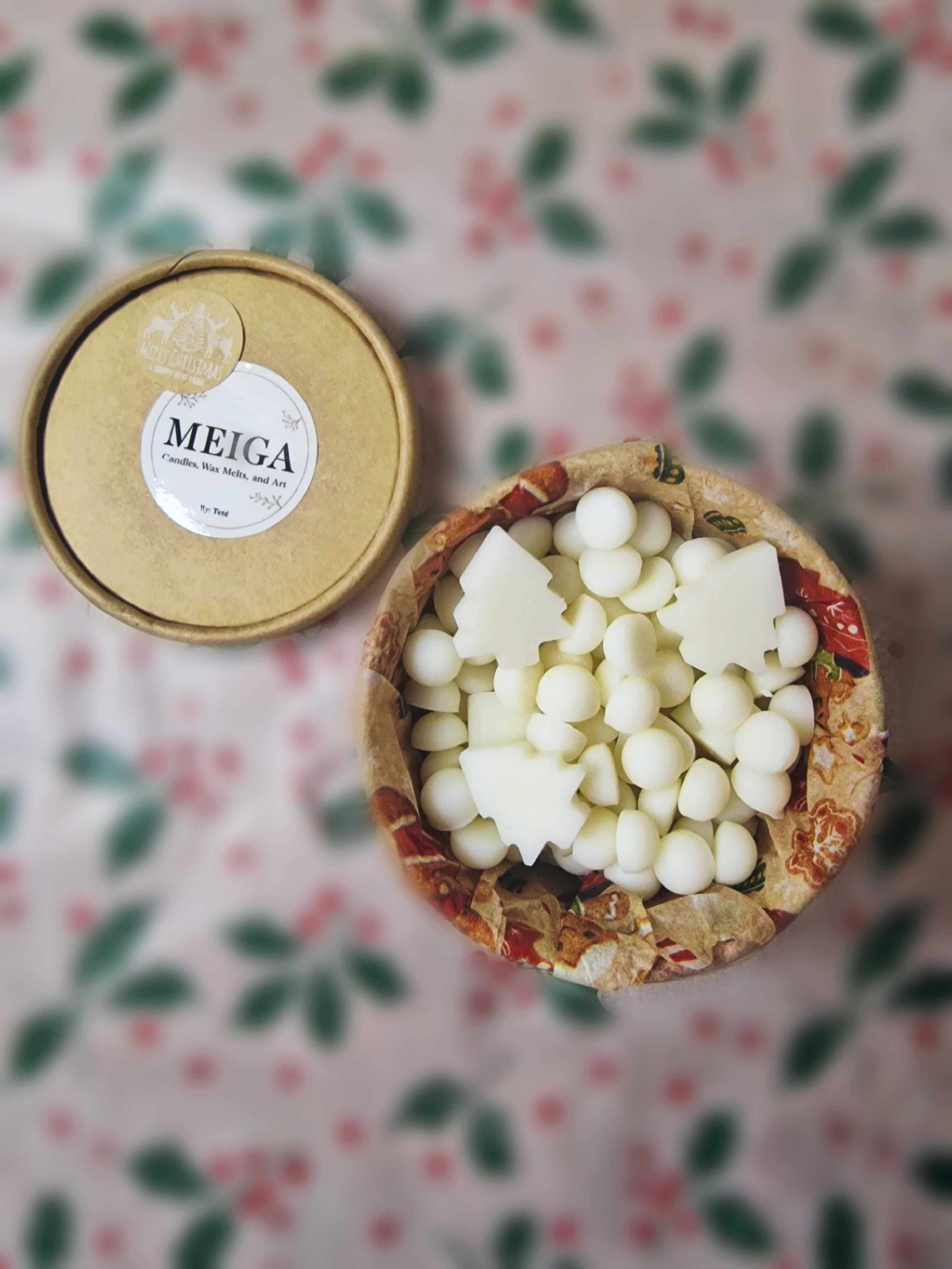 Wax melts COPO DE NIEVE . Formato tarrina de 100 gramos